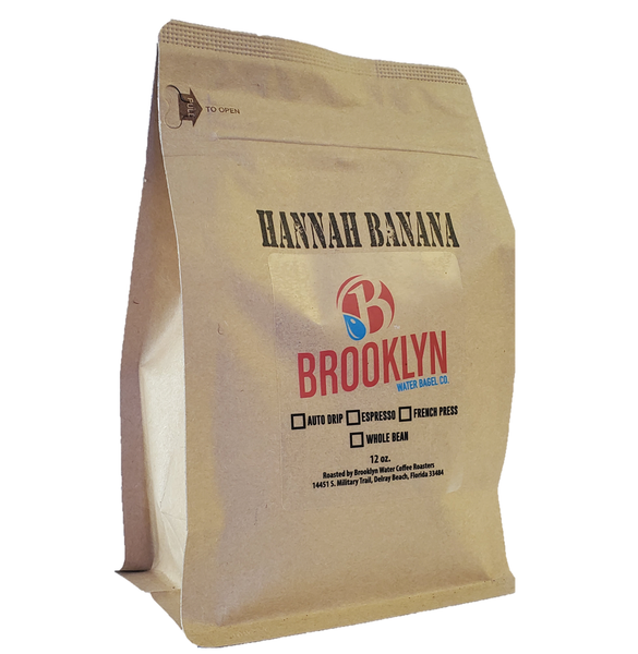 SWISS WATER PROCESS DECAFFEINATED HANNAH BANANA