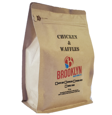 SWISS WATER DECAFFEINATED CHICKEN AND WAFFLES